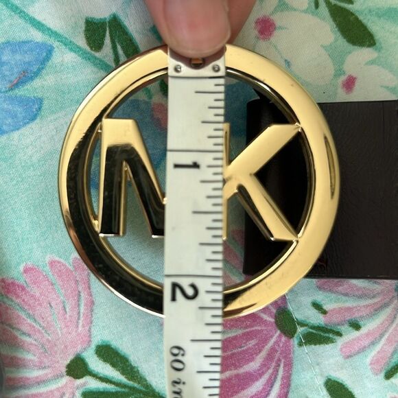 Michael Michael Kors - Signature Logo Monogram Belt - S - Picture 7 of 12